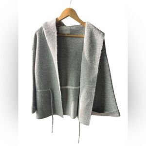 EUC Anthropologie Gray Cardigan Hoodie